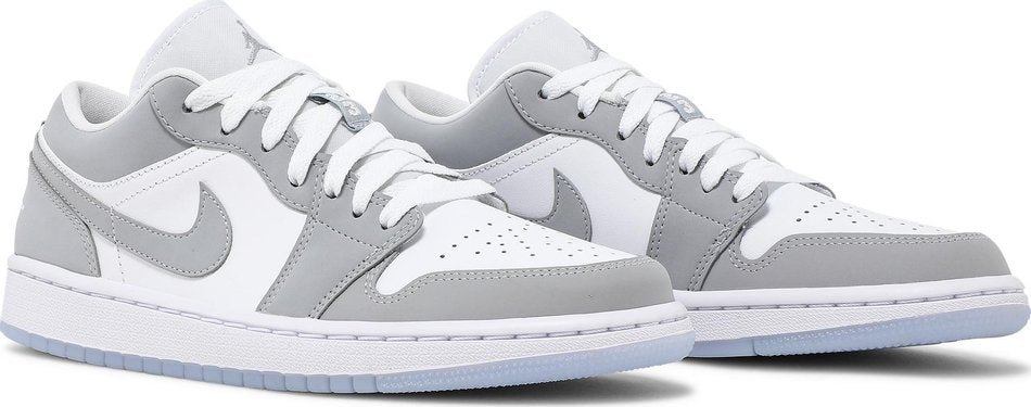 Wmns Air Jordan 1 Low 'White Wolf Grey'