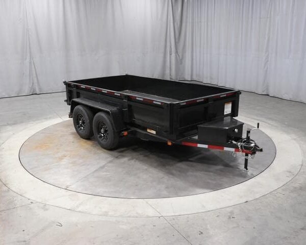 Carry-On 6 X 12 Patriot Dump 12K Trailer