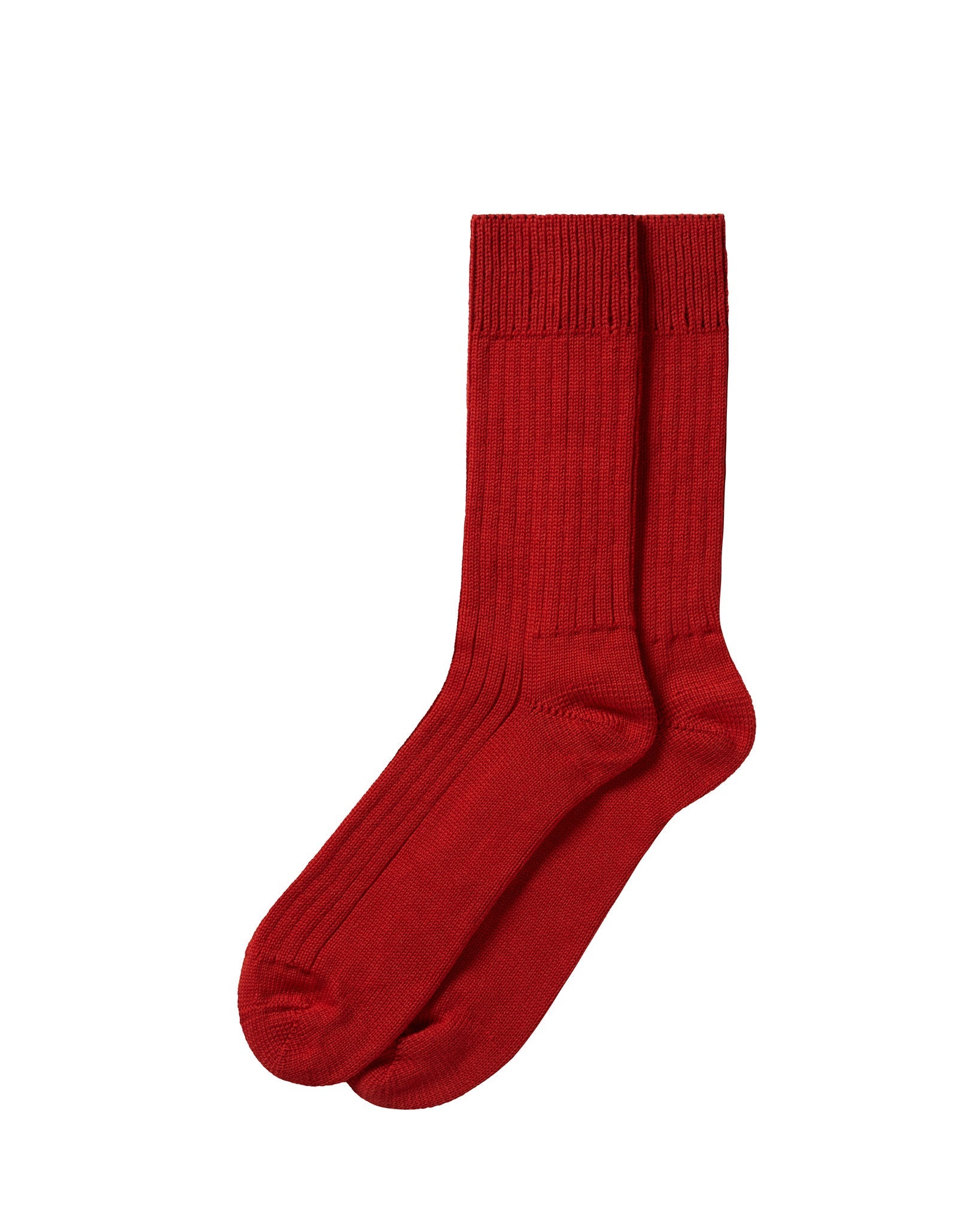Weknics Red Wool Socks